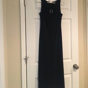 Long black dress