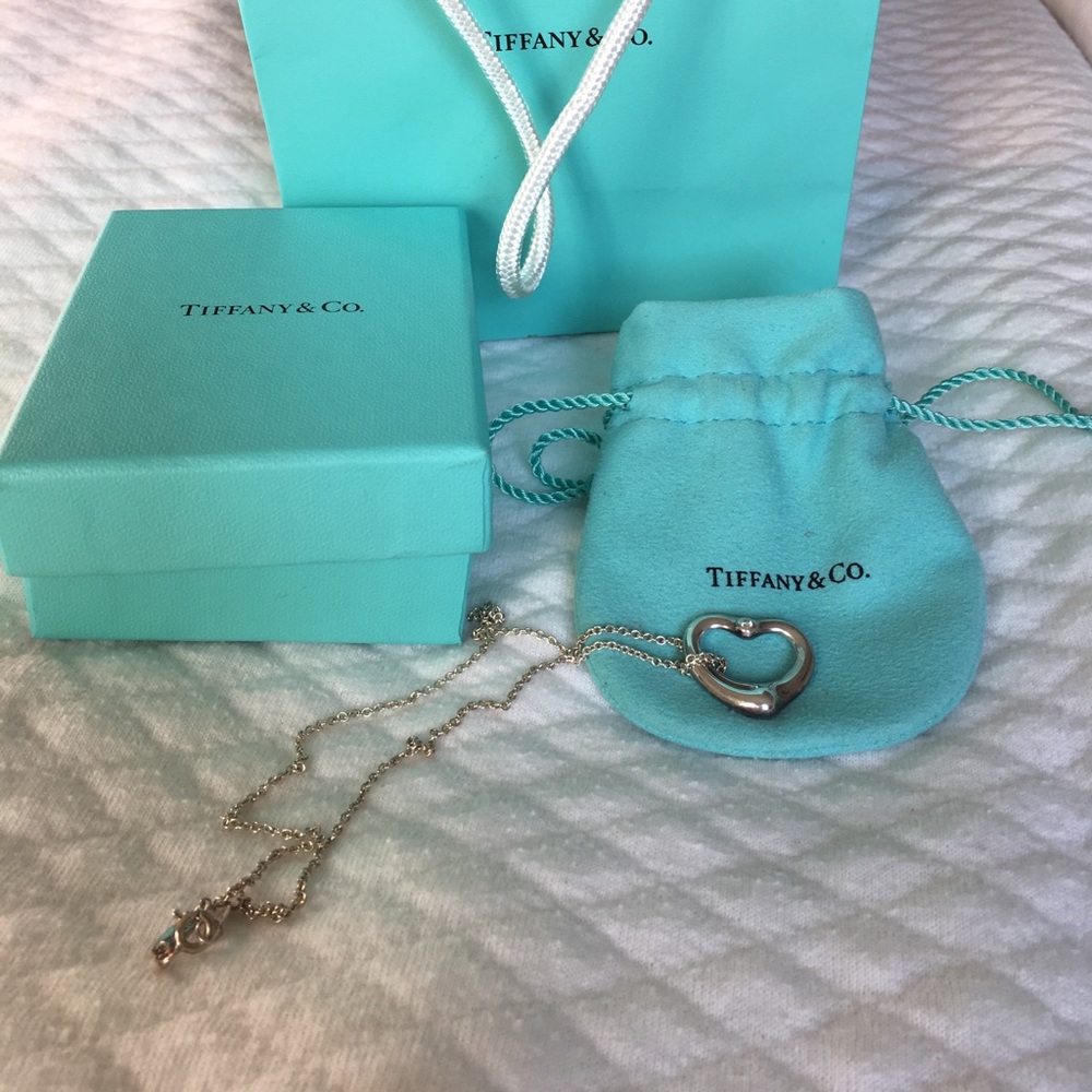 Tiffany & Co. Elsa Peretti. Diamond heart .