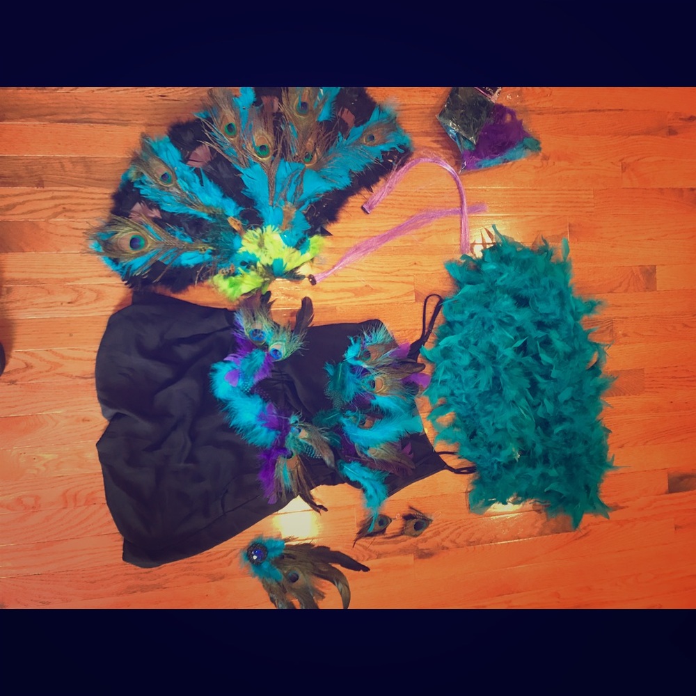 Peacock costume