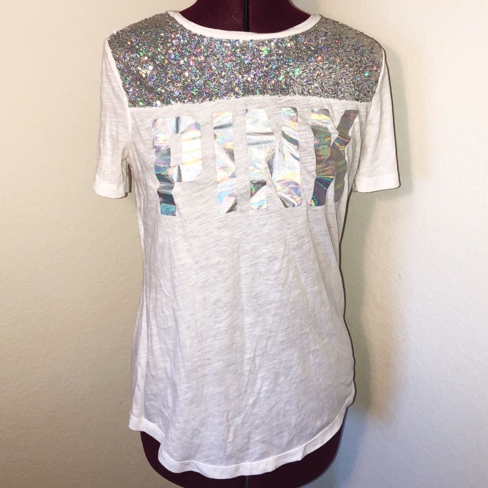 Victoria’s Secret PINK sequin shiny top