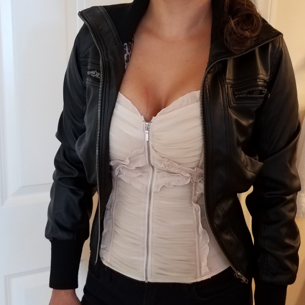 Black Moto Jacket