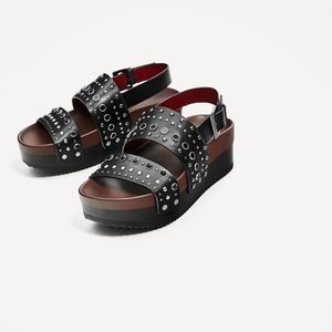 Platform sandals ZARA