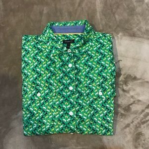 Talbots size 6 button down shirt