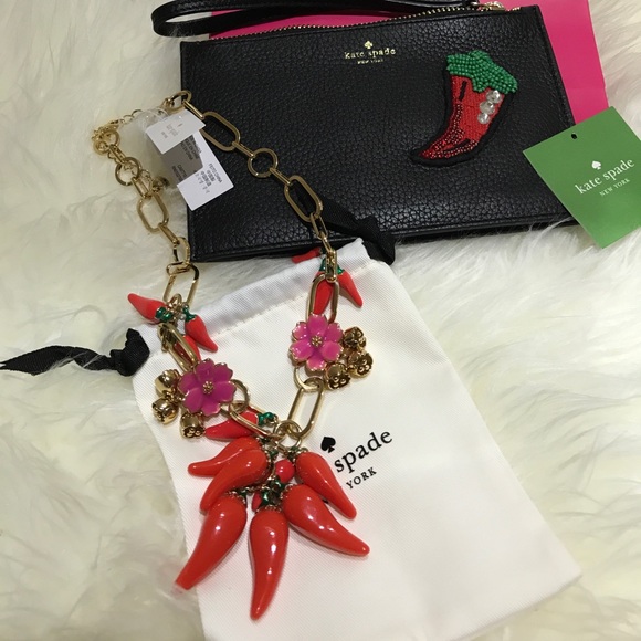 Haute Stuff Pepper Necklace Nwt 