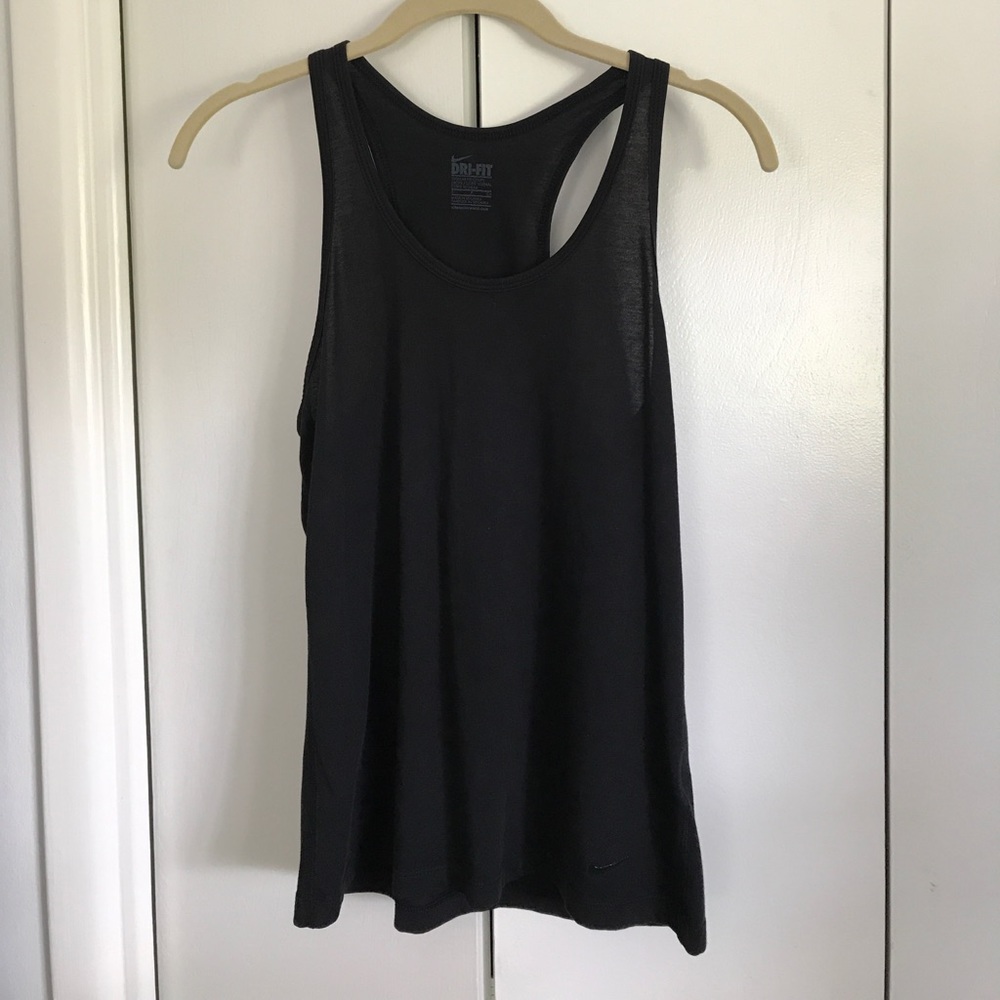 Nike Dri-Fit Black Racerback Tank