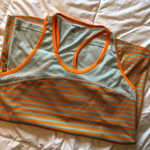 Reebok tank top with reflective details