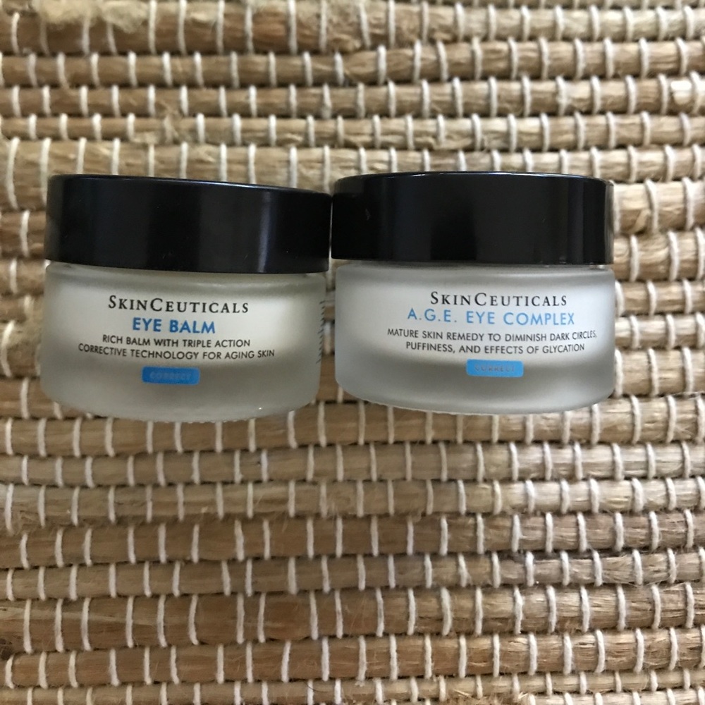 Skinceuticals Eye Balm and A.G.E eye complex