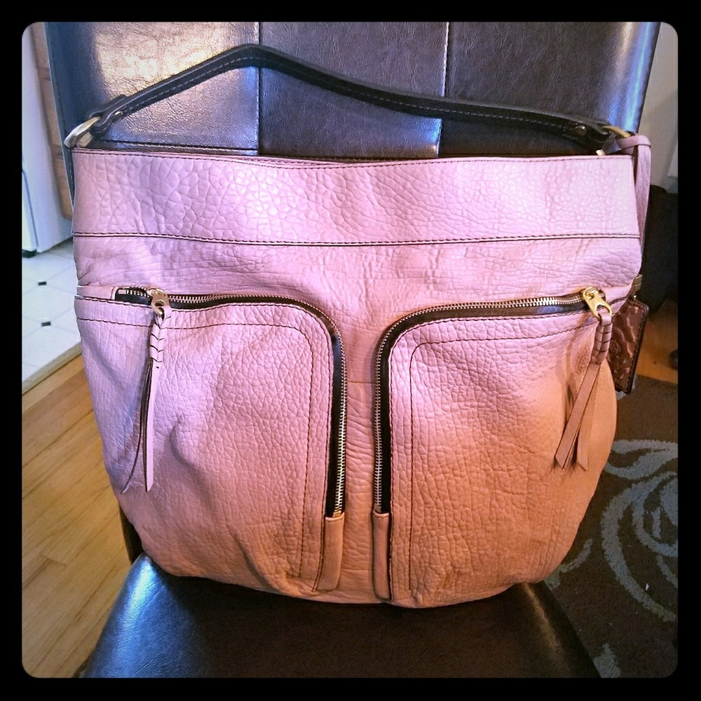 orYANY pebble leather hobo bag