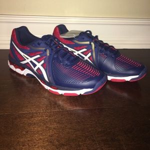 Never worn Asics Volleyball shoes!