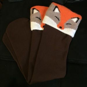 Fox leg warmers