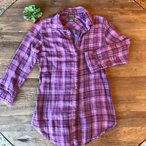 Anthropologie Flannel by Fei!