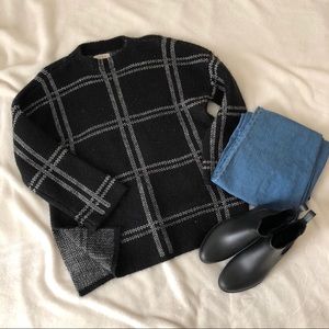 Cozy Plaid Sweater