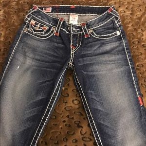 True Religion Billie T Straight Style / Worn Once