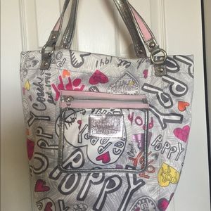 Coach Poppy tote