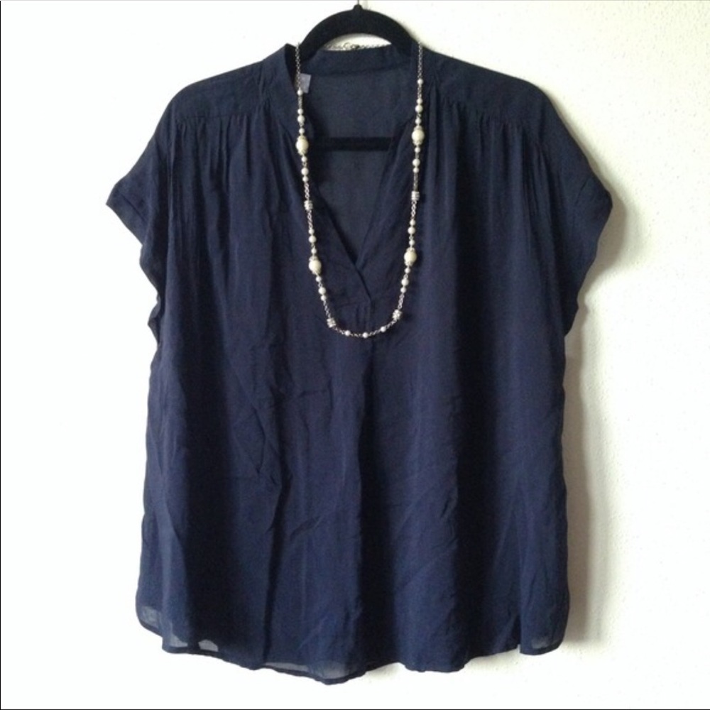 1X Blue top