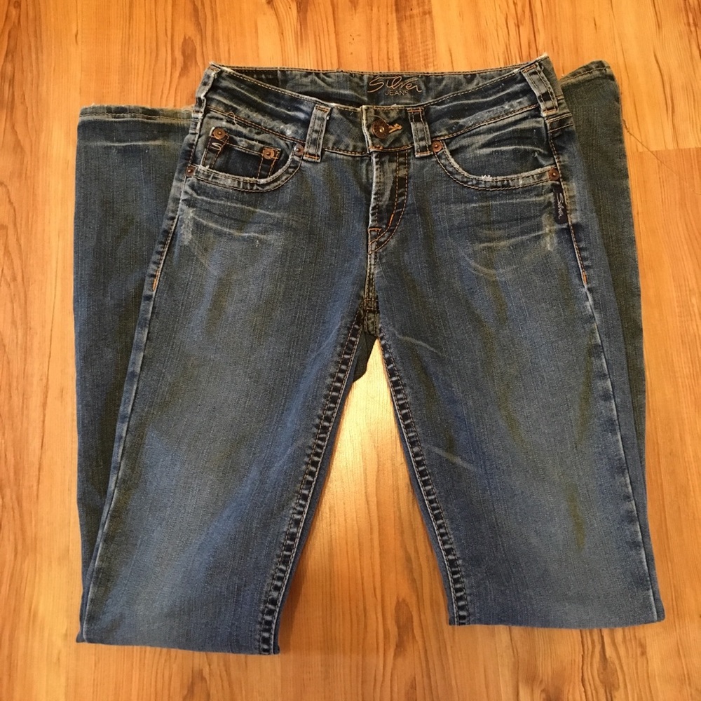 Silver Aiko Bootcut Jeans