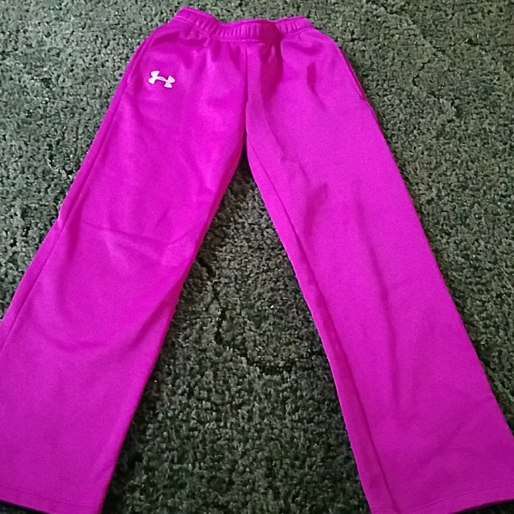 girls under armour sweatpants