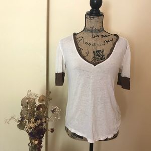 Free people low cut top