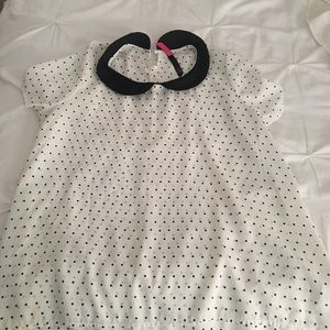 Black and white 1 X top