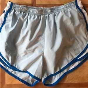 Light blue and royal Nike shorts