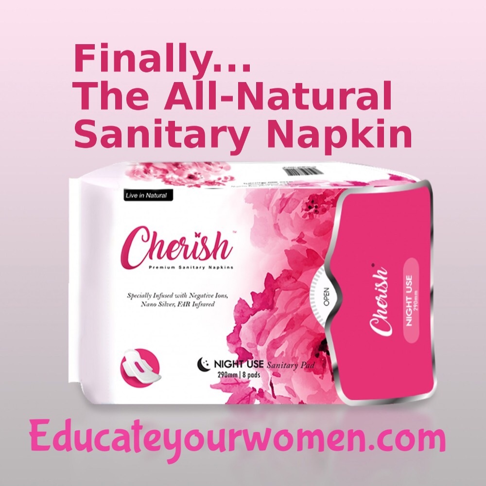 💜Cherish Premium Sanitary Napkins💜