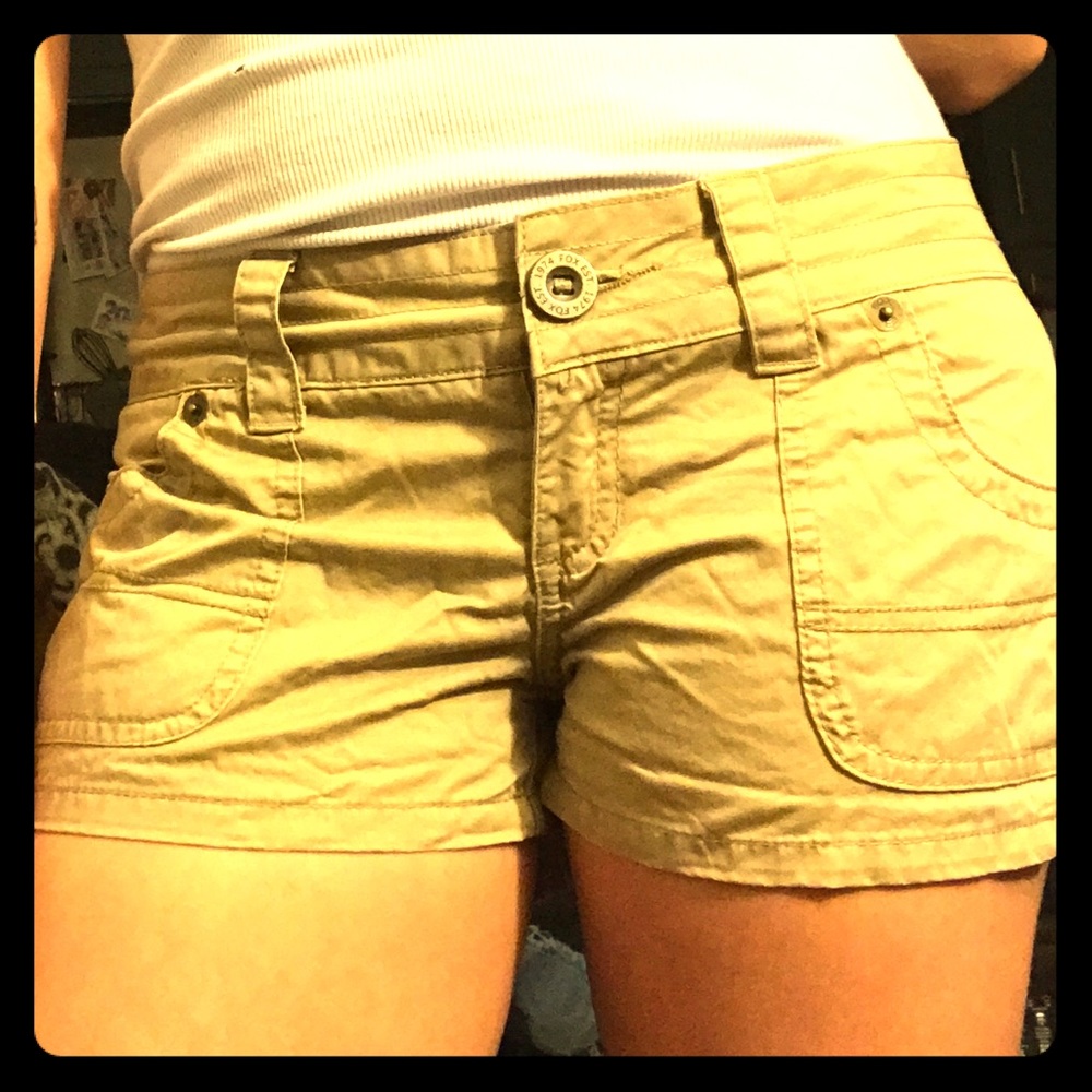 Khaki shorts
