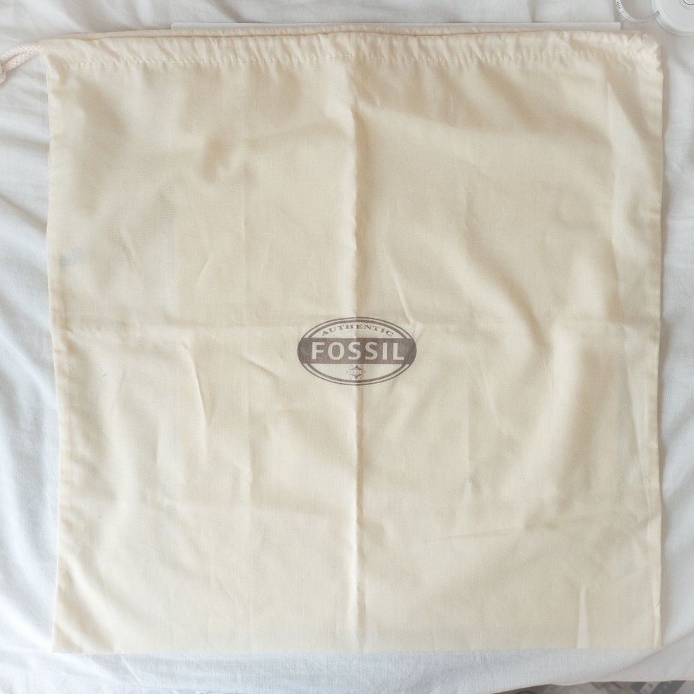 Fossil Dust Bag Large NWOT