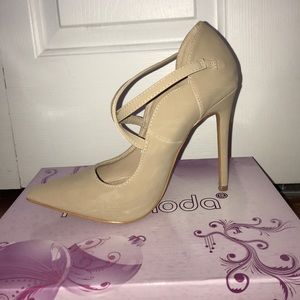 Shoe Republic LA Tan Heels