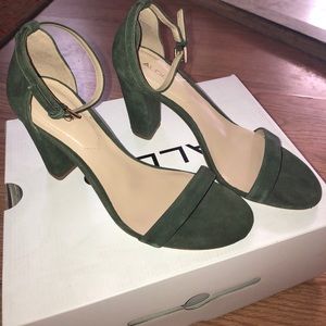 ALDO Myly Green Strappy Heels