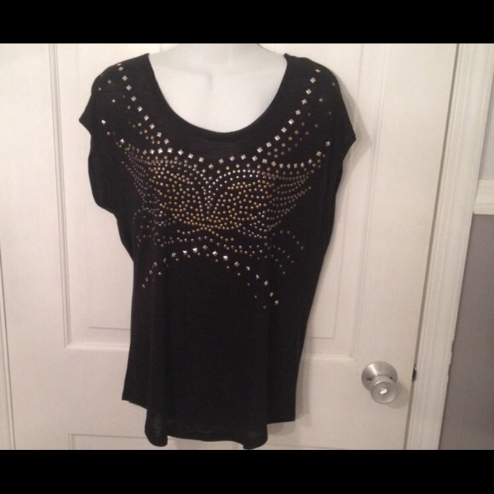 Rock and republic studded wings top