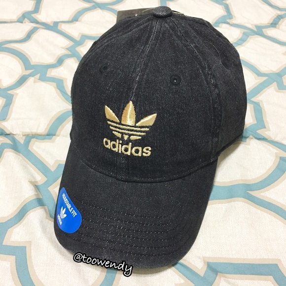 Adidas Originals Relaxed Denim Dad Baseball Hat - Picture 3 of 4