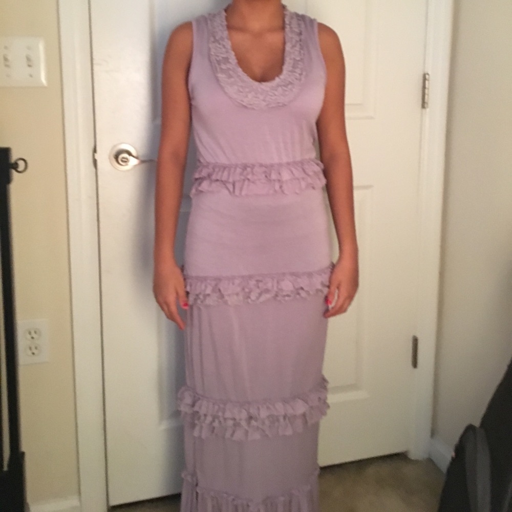 Purple dress