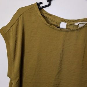 Boxy Olive Top