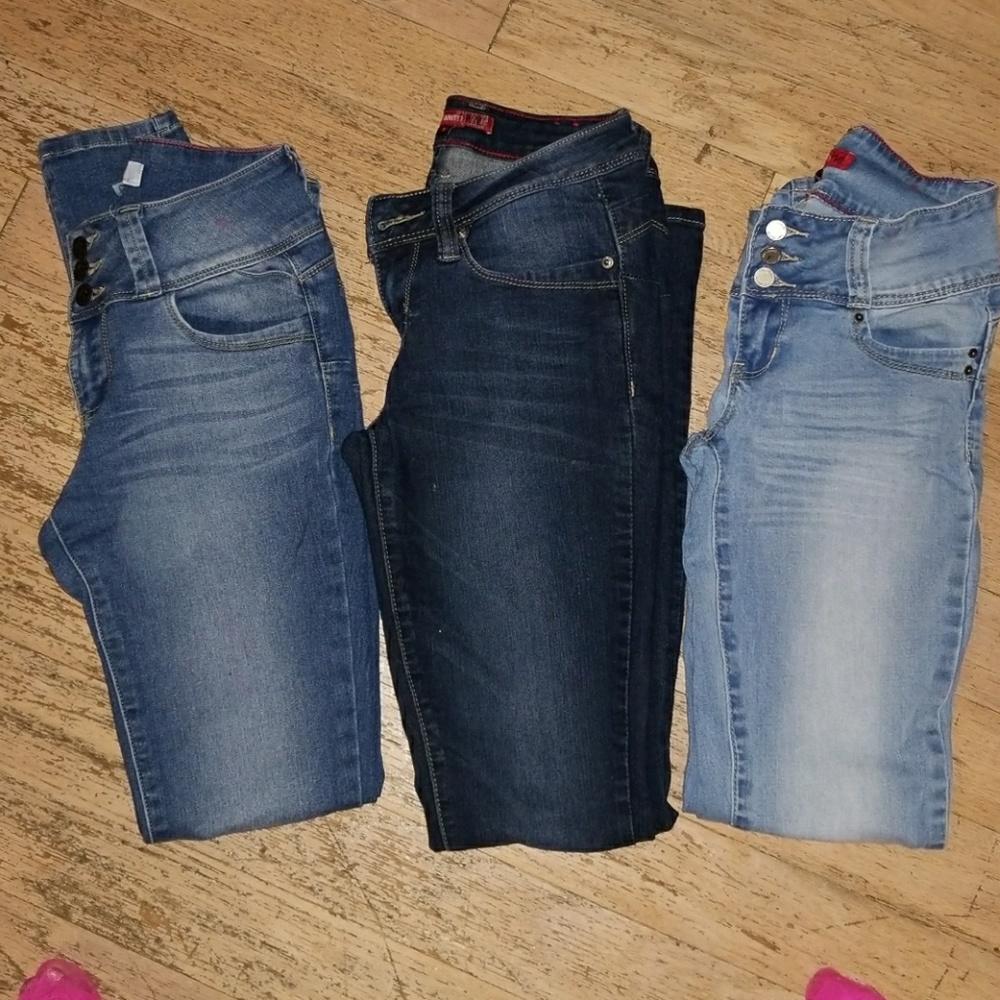3 pairs of jeans!