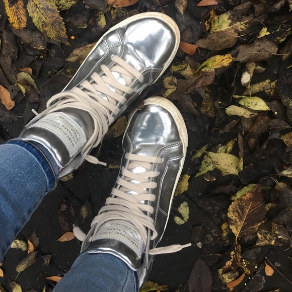 EDITOR'S PICK  |  MbyMJ metallic high tops - Picture 3 of 8