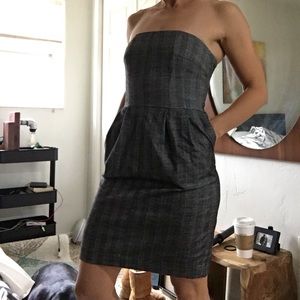 “The Deal Closer” Strapless Dress with Pockets
