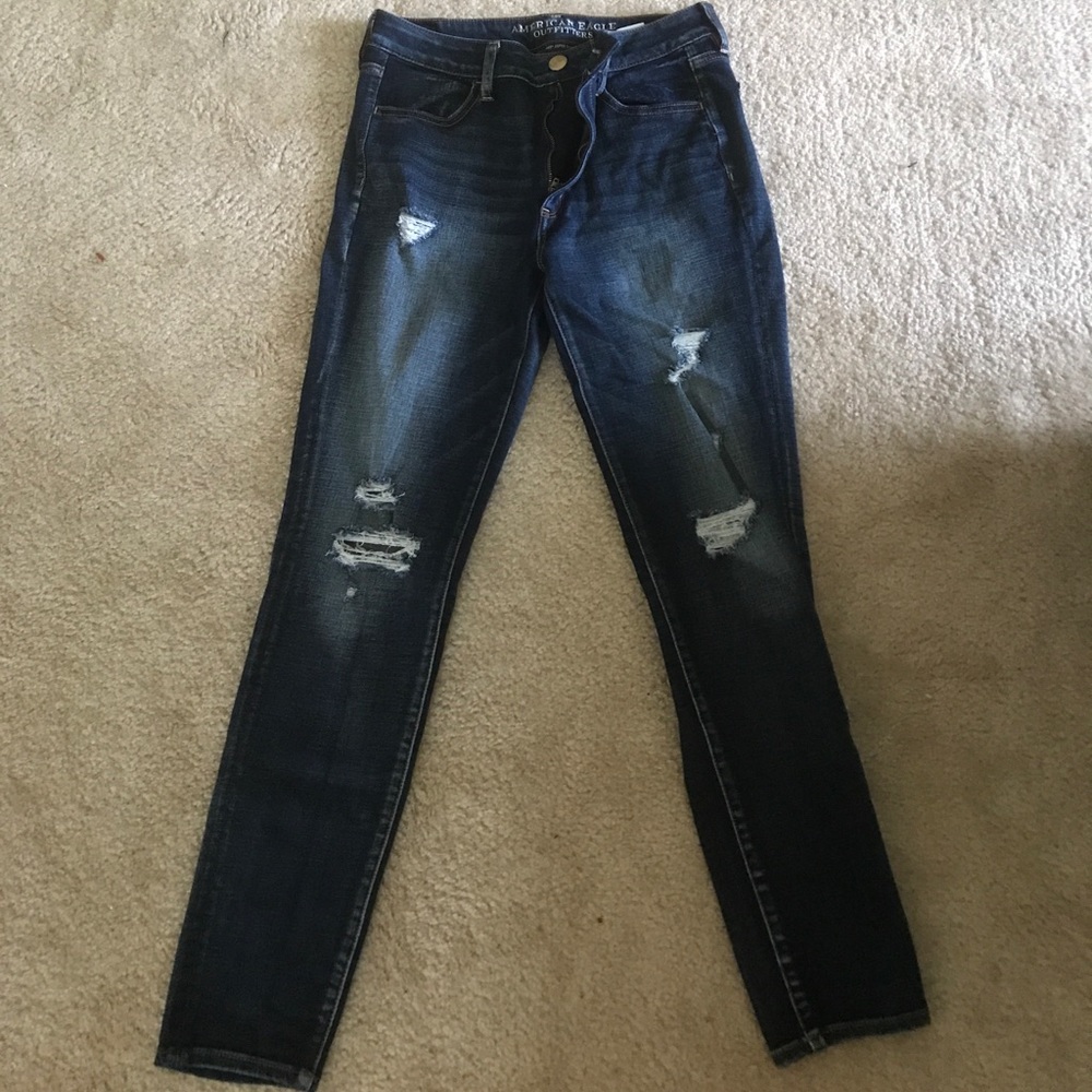AE distressed jeans