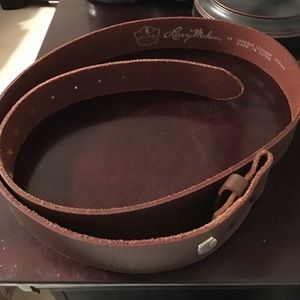Men’s leather belt. Larry Mahan.