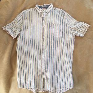 Levi’s Short Sleeve Striped Collared Shirt