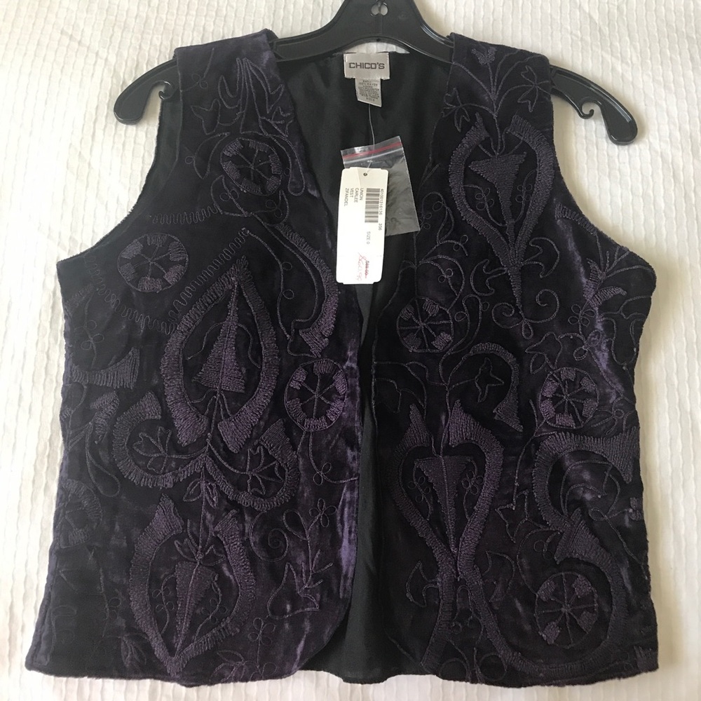 Chico’s Purple vest