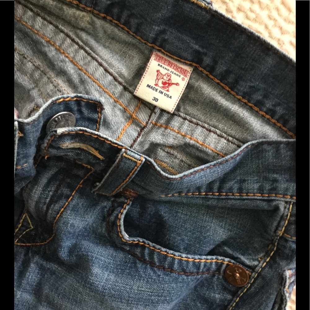 True Religion men’s boot cut jeans