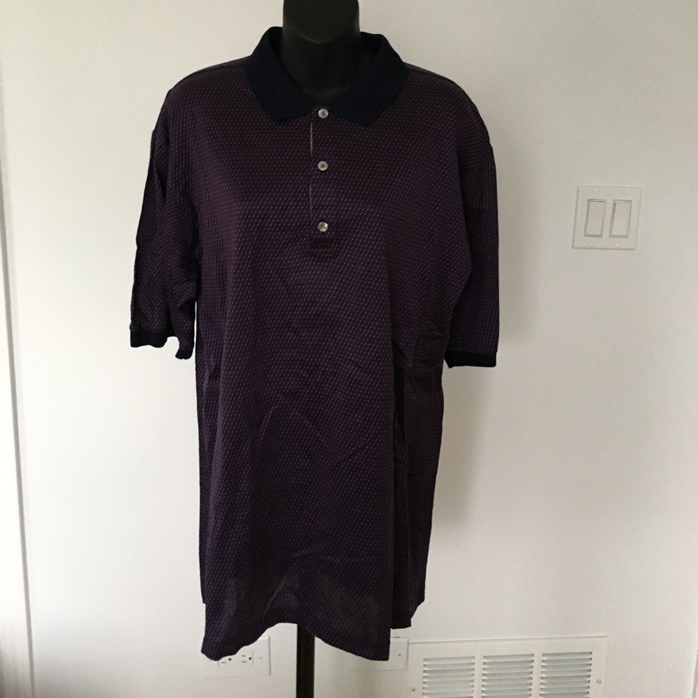 Designer 3 bottom collard men’s polos style shirt