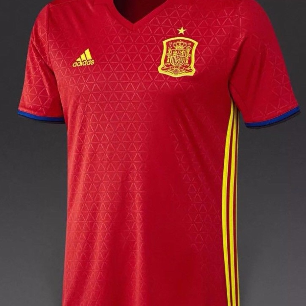 Adidas World Cup SPAIN Soccer Jersey Men's 2016 XL