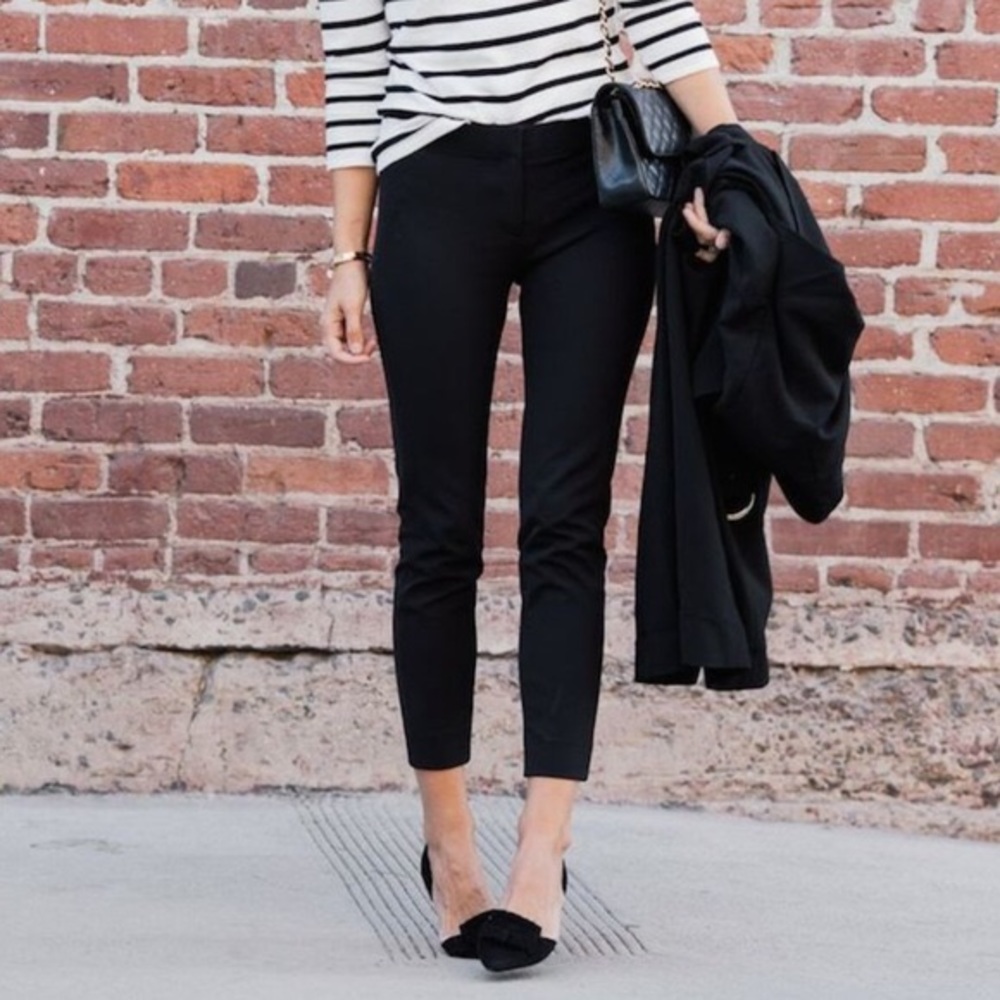 Banana Republic Black Sloan Fit Pants
