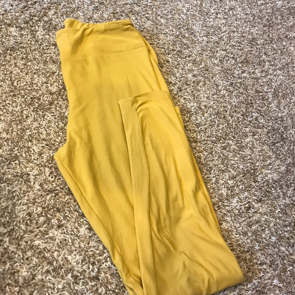 Lularoe mustard leggings