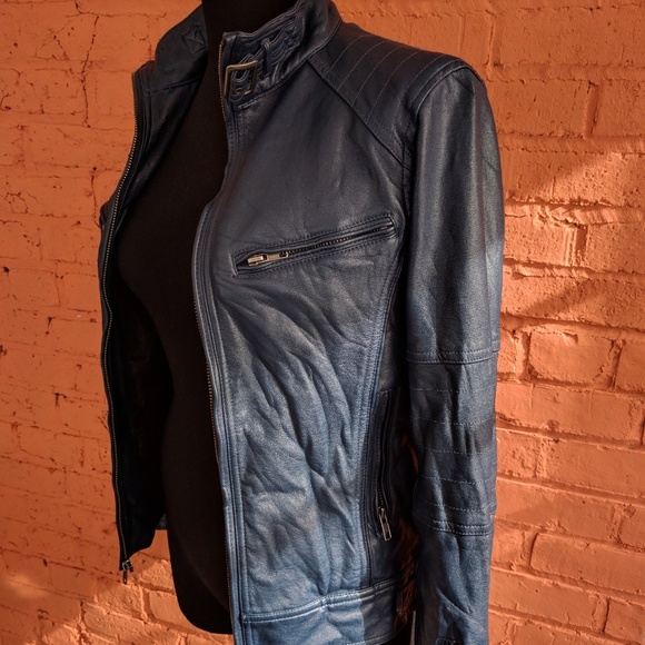 Pleather zip jacket - Picture 2 of 7