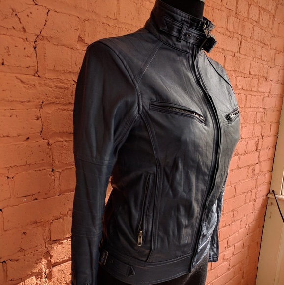 Pleather zip jacket - Picture 3 of 7