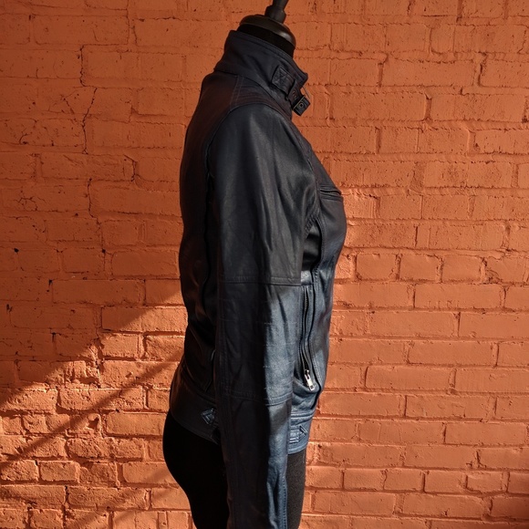 Pleather zip jacket - Picture 4 of 7