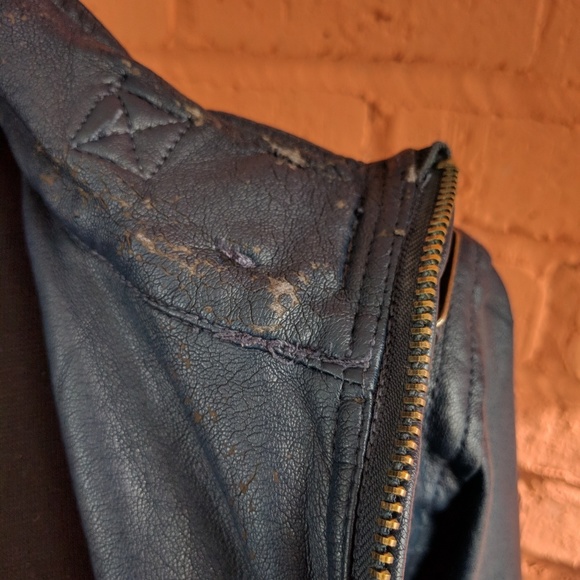 Pleather zip jacket - Picture 5 of 7