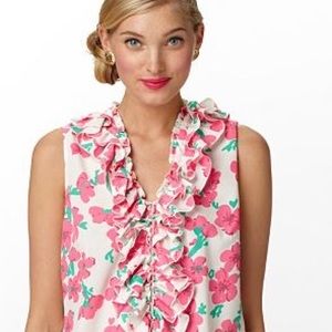Lilly Pulitzer floral blouse!